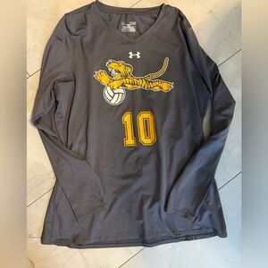 Under Armour Black V-Neck Sports Top